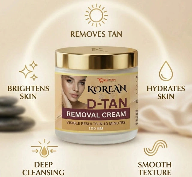 Korean De-Tan Brightening Cream