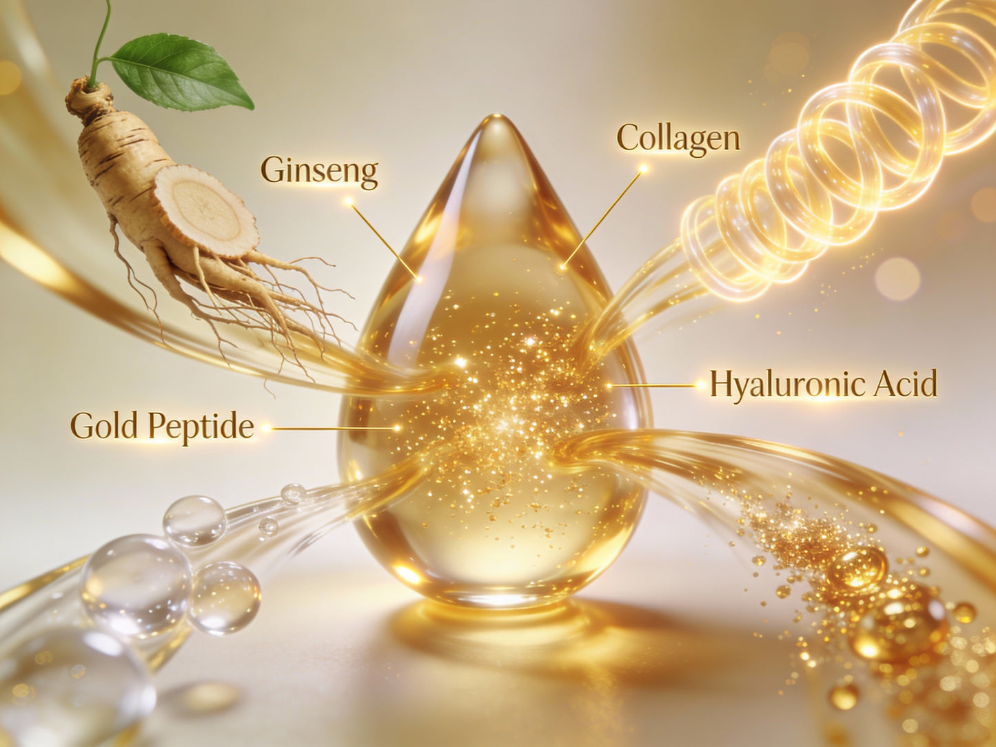Ginseng Gold Polypeptide Anti-Ageing Serum